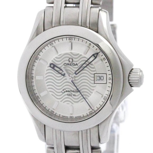OMEGA Seamaster 120M Steel Quartz Ladies Watch 2571.31 Polished